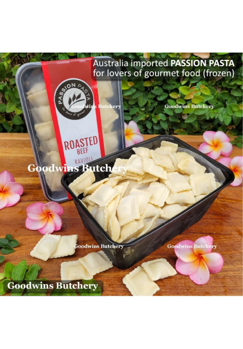 Pasta Frozen PASSION PASTA Australia ROASTED BEEF RAVIOLI 420g